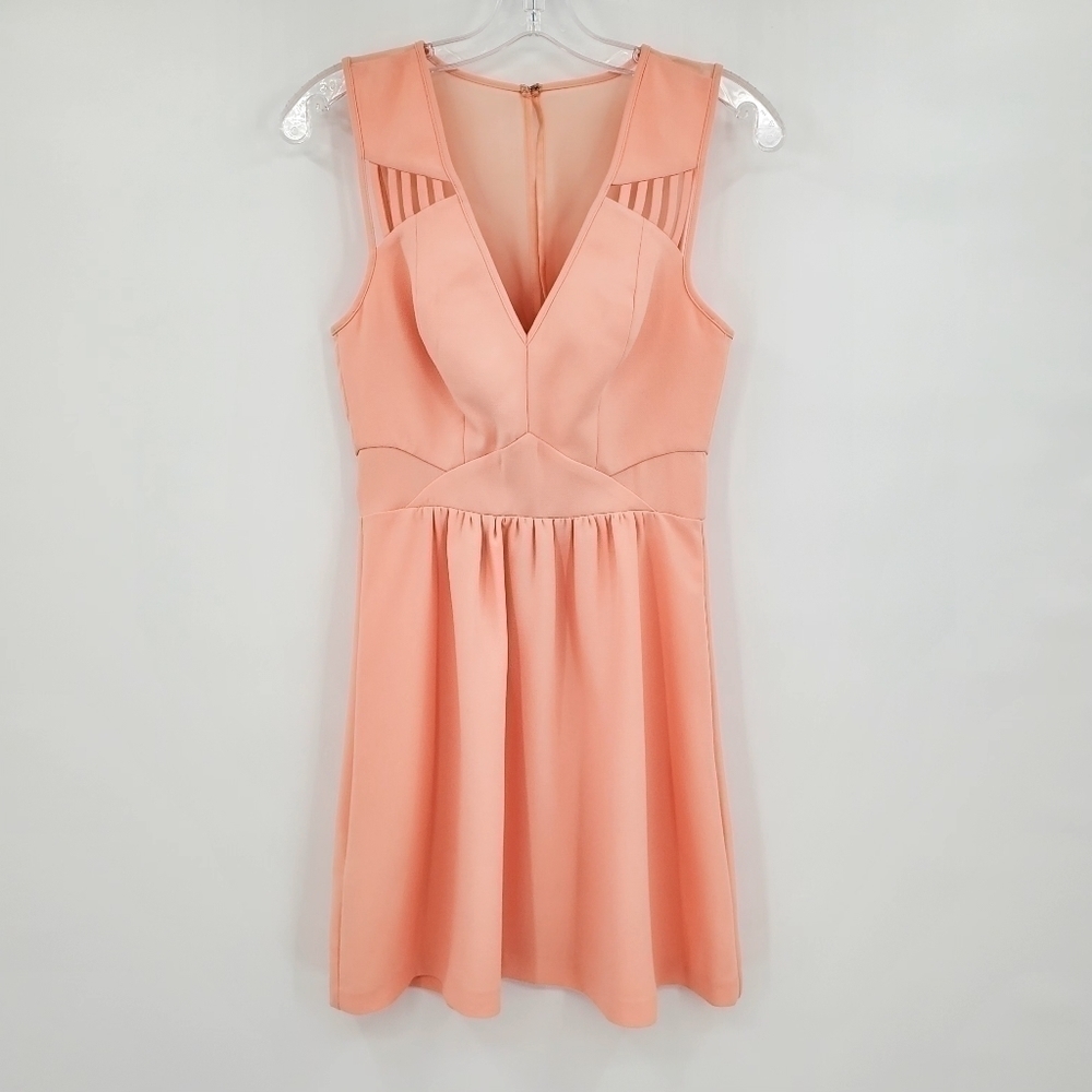 BCBGeneration Pink Coral Casual / Cocktail Mini Dress